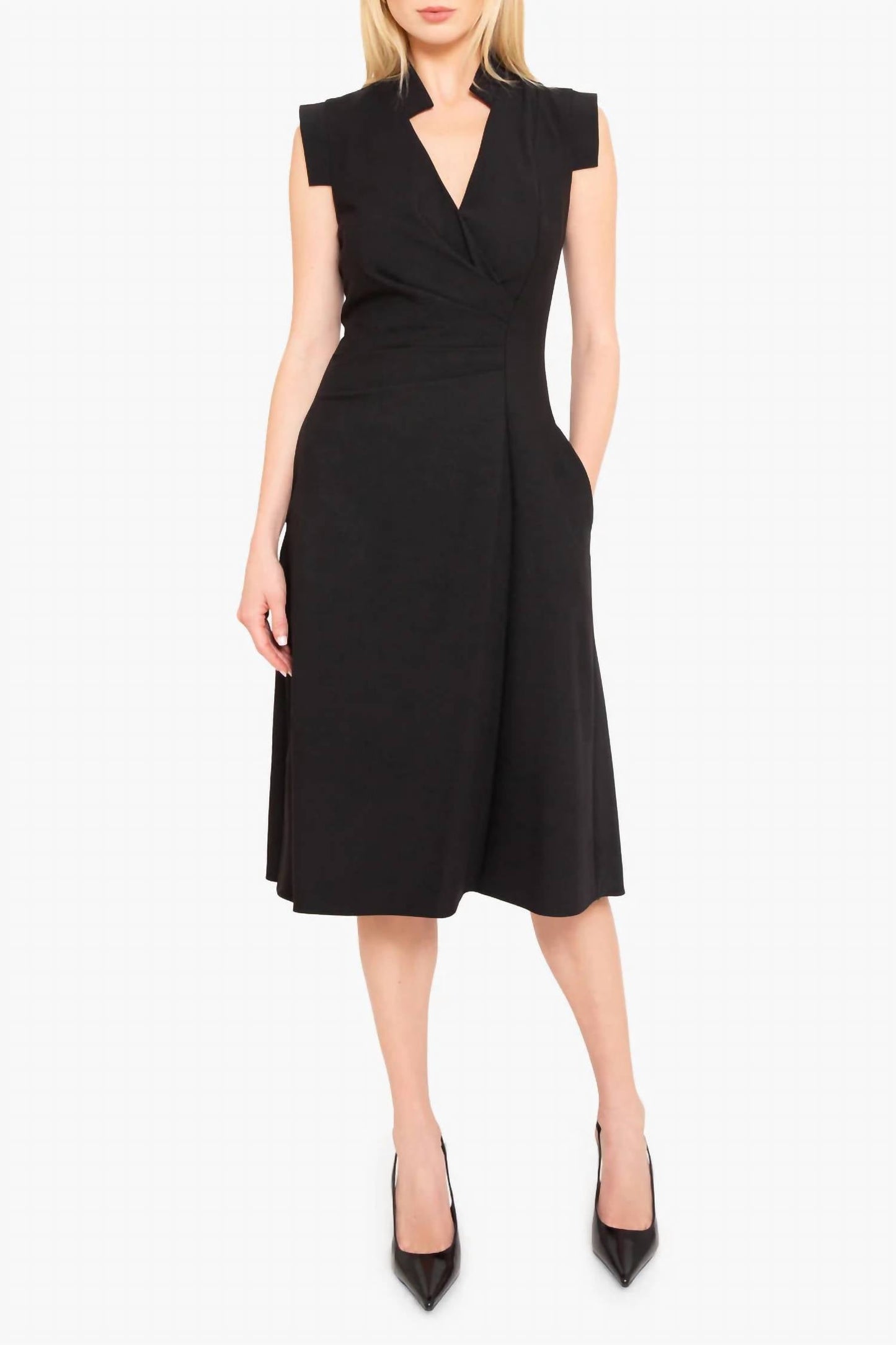 Black Halo - Bruna Midi Dress