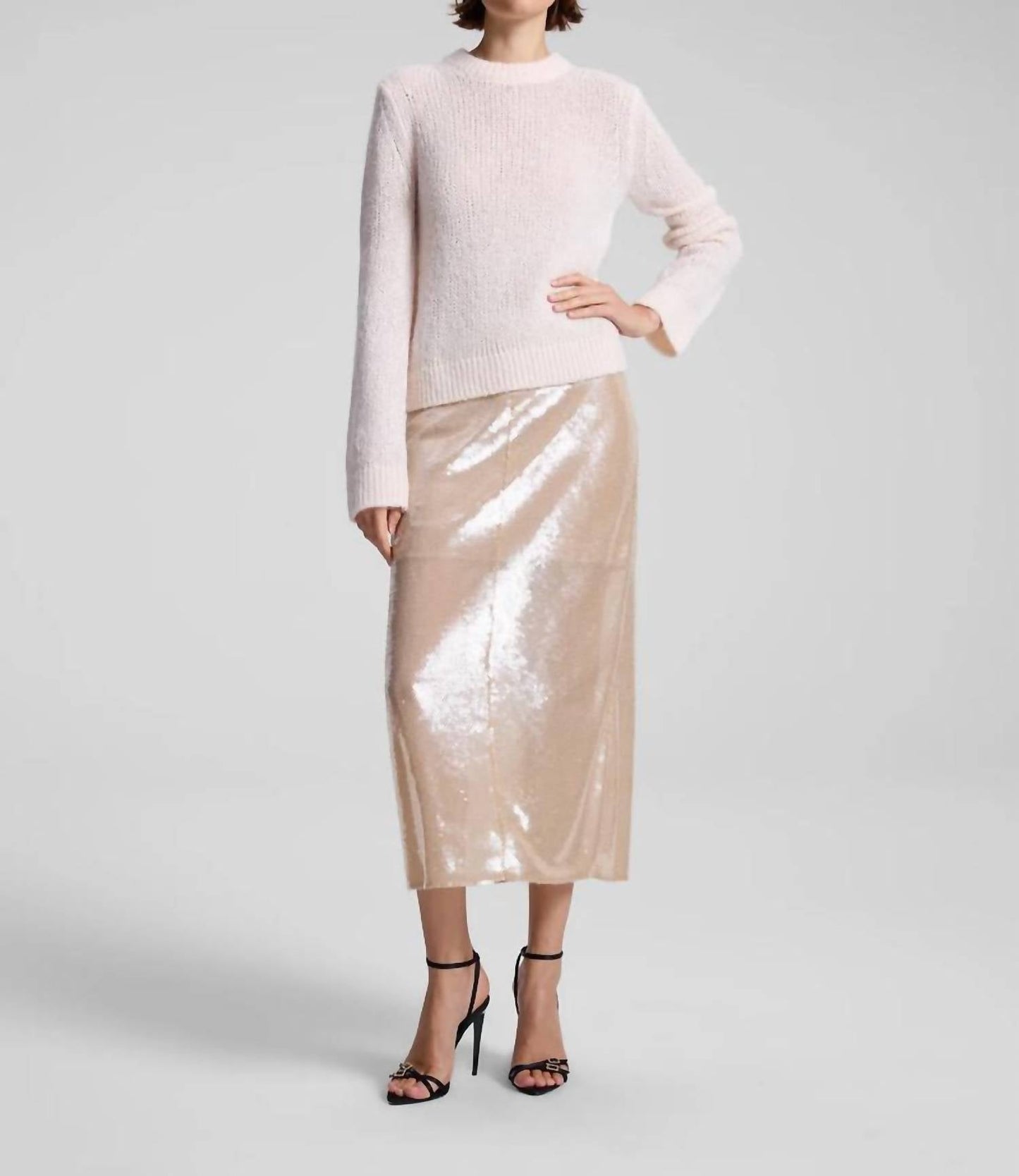 A.L.C. - Monroe Soft Sequin Skirt