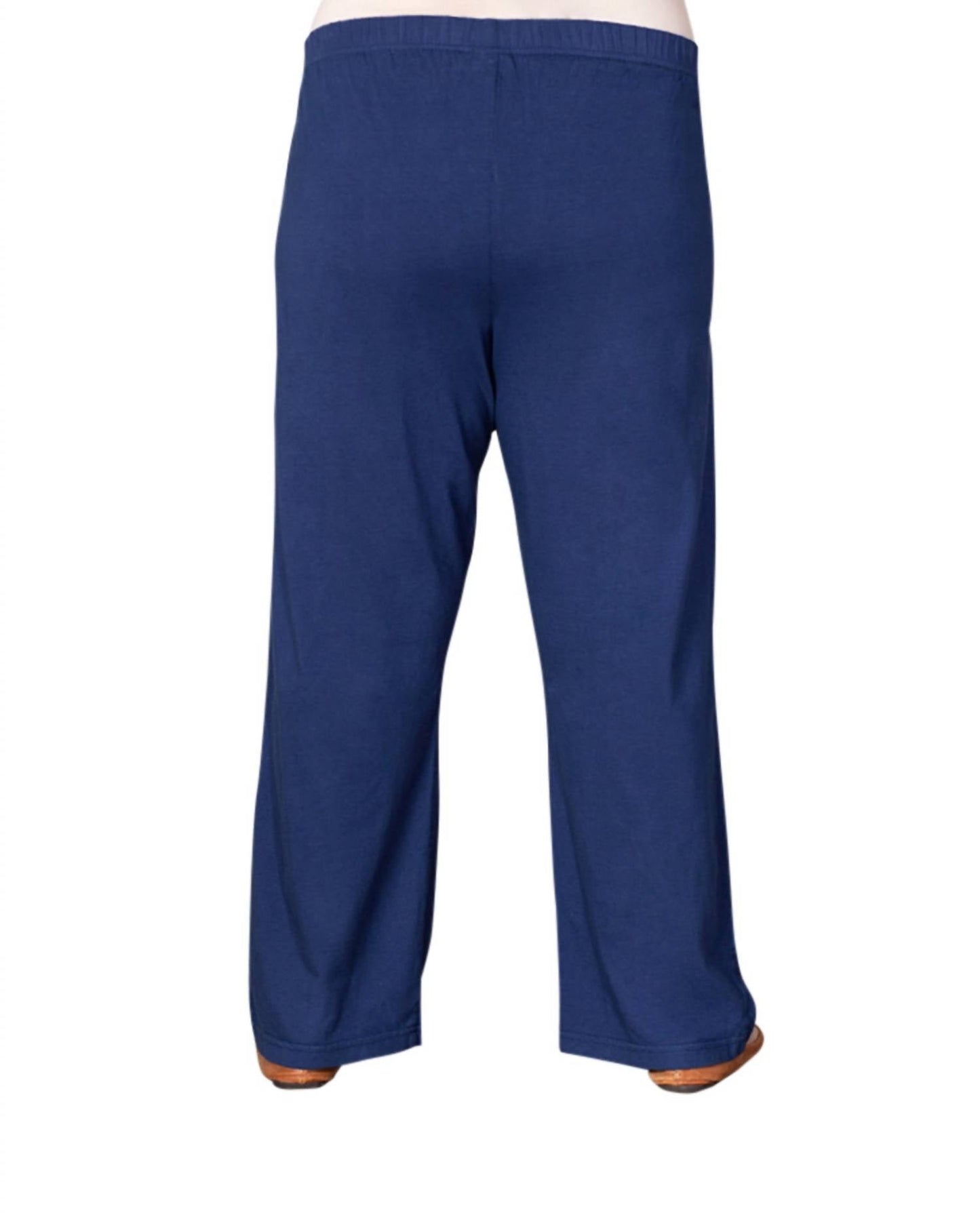 On The Plus Side - Cotton Wide Leg Pants - Plus