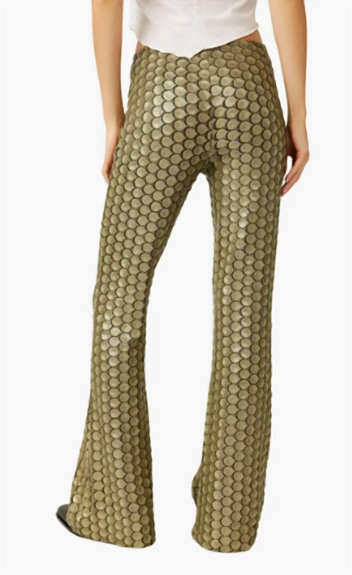 Free People - wilder days sequins flare pant
