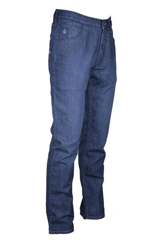 Lapco - Calça Jeans Comfort Flex Resistente ao Fogo - Comprimento 36"