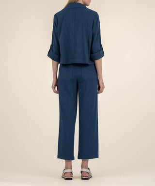 Kut From The Kloth - Blazer curto de linho Nadine