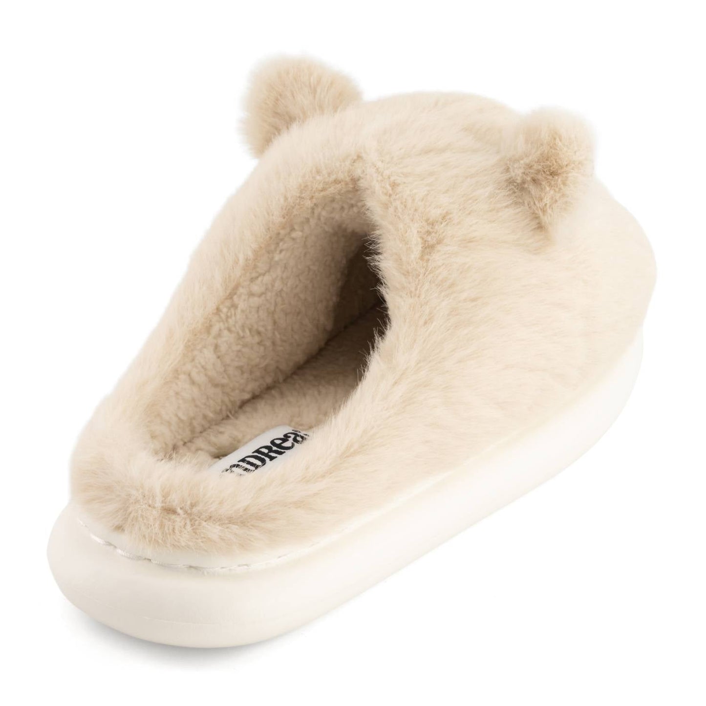 Andrea - Women’s Cozy Animal Slippers With Plush Faux Fur