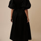 Sofie The Label - Tori Puff Sleeve Contrast Maxi Dress