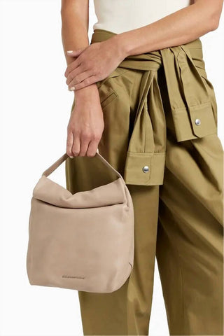 Alexander Wang - Bolsa feminina para almoço em couro encerado