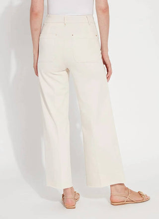 Lysse - Calça jeans Erin cintura alta perna larga