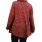 On The Plus Side - Plus Size Brushed Hacci Cowl Long Sleeve Tunic Top