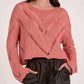 Elan - Ivy Cutout Sweater
