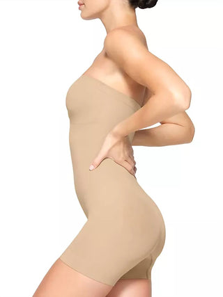 Skims - body curto sem alças e sem costura