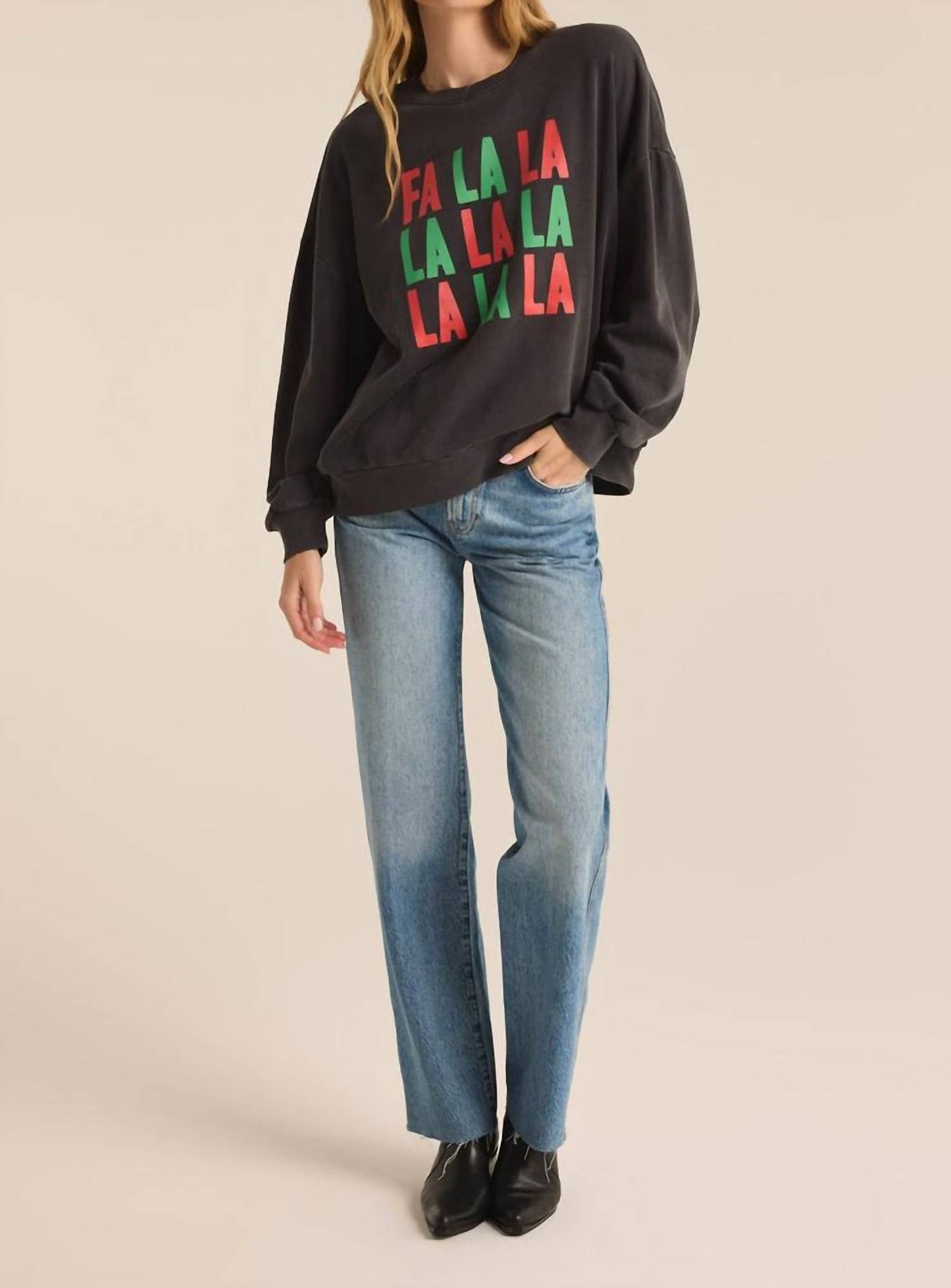 Z Supply - Fa La La Graphic Sweatshirt