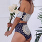 Wolven - Reverie Reversible High-waisted Bikini Bottom