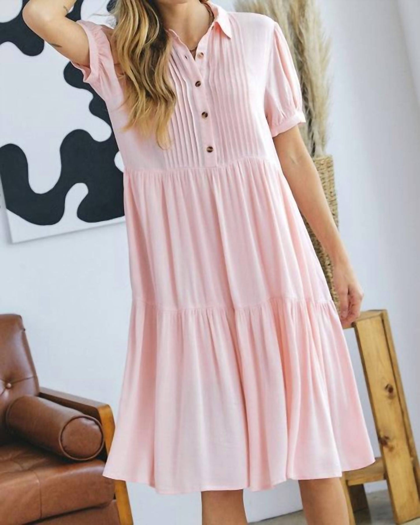 Davi & Dani - Plus Midi Dress