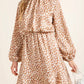 143 Story - Leopard Satin Mini Dress (plus Size)