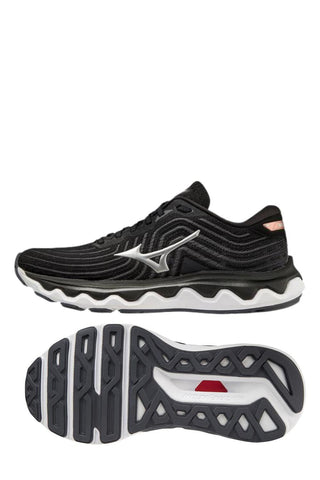 Mizuno - Tênis de corrida feminino Wave Horizon 6 - B/largura média