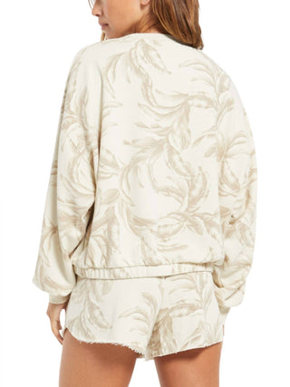 Z Supply - Blusa de moletom Mason Palm