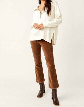 Free People - Velvet Crop Boot Pants