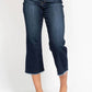 Judy Blue - High Waist Cropped Wide Leg Jeans