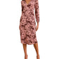 Gilli - Faux Wrap Midi Dress