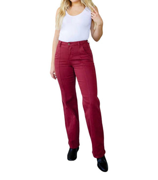 Judy Blue - Calça Jeans com Costura Frontal Phoebe