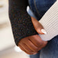 143 Story - Can't Touch This Sparkle Color Blocked Sweater