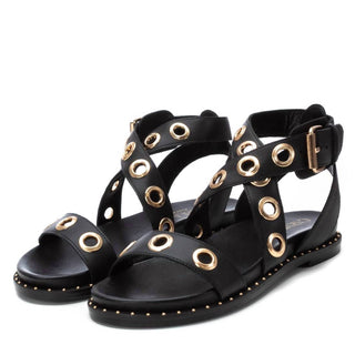 Xti - Sandália Gladiadora Feminina com Detalhe de Ilhós