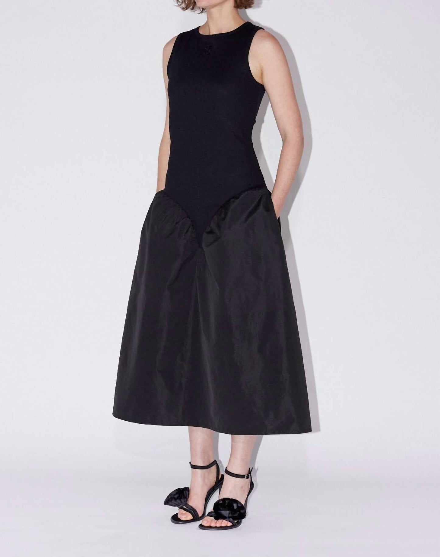 Saemdi - Sporty Peplum Dress