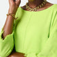 Joseph Ribkoff - Soft Knit Poncho with Fringes