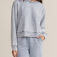 Z Supply - Lax Fit Denim Sweatshirt
