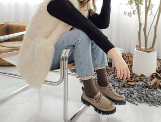 Bussola - Women's Cailey Laceup Moccasins