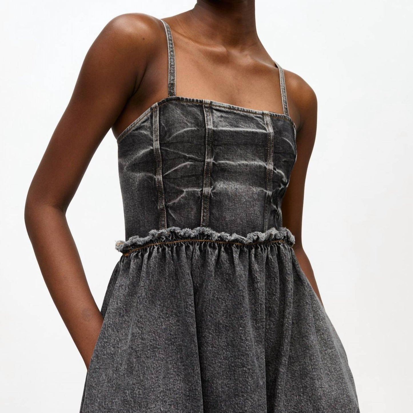 Ganni - Stretch Future Midi Dress