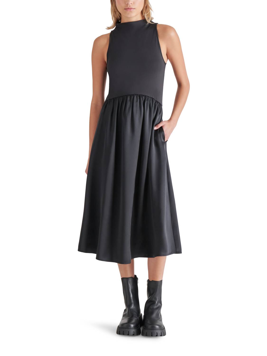 Steve Madden - Aradia Mixed Media Dress