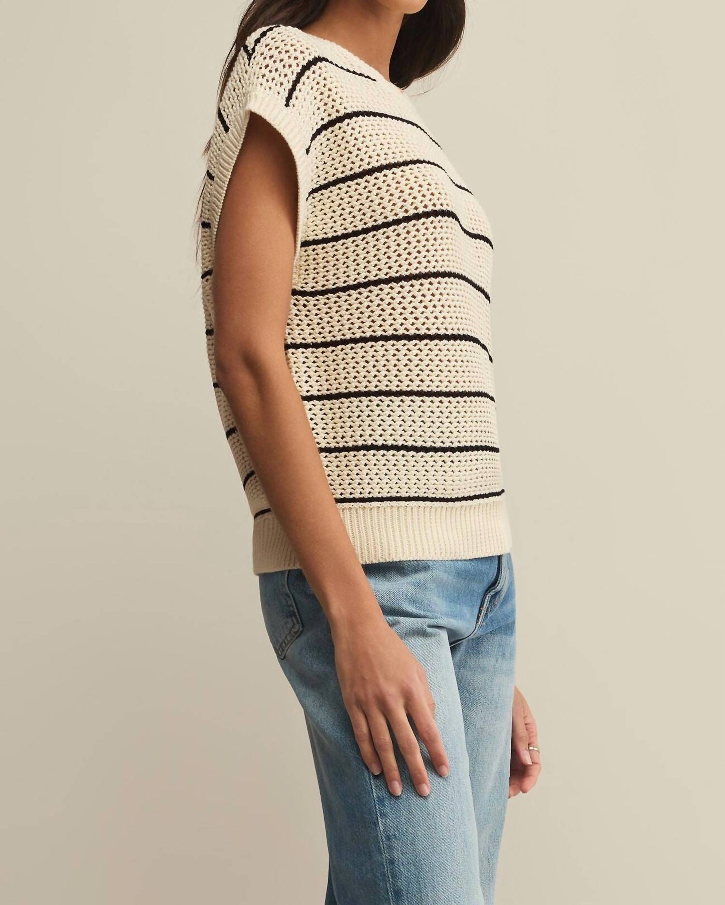 Z Supply - Sea Palm Stripped Sweater