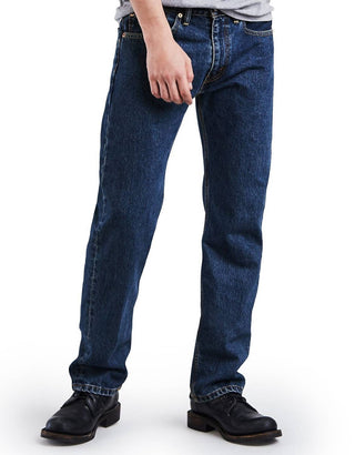 Levi'S - 505 Mid Rise Regular Fit Straight Leg Jeans