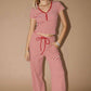 Bailey Rose - Striped French Terry Lounge Pants