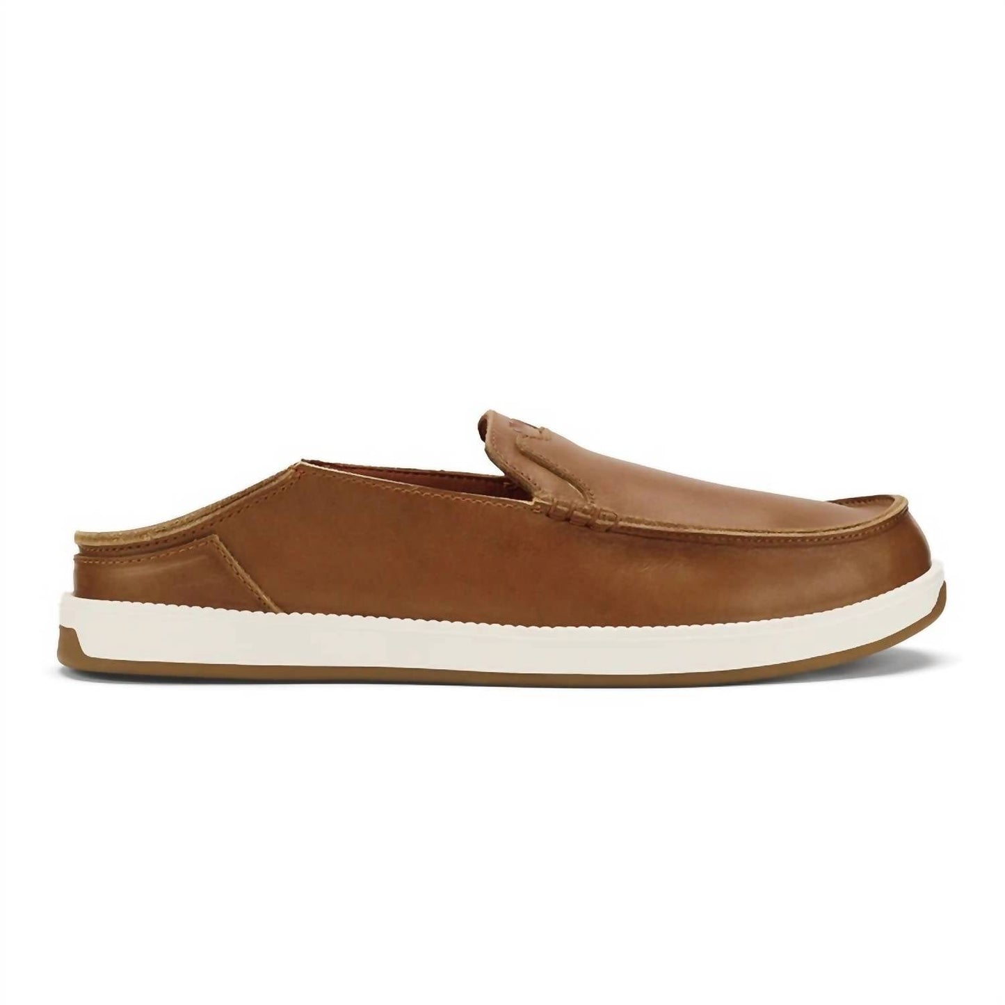 Olukai - Men's Kakaha Nia Leather Slip-on Shoes