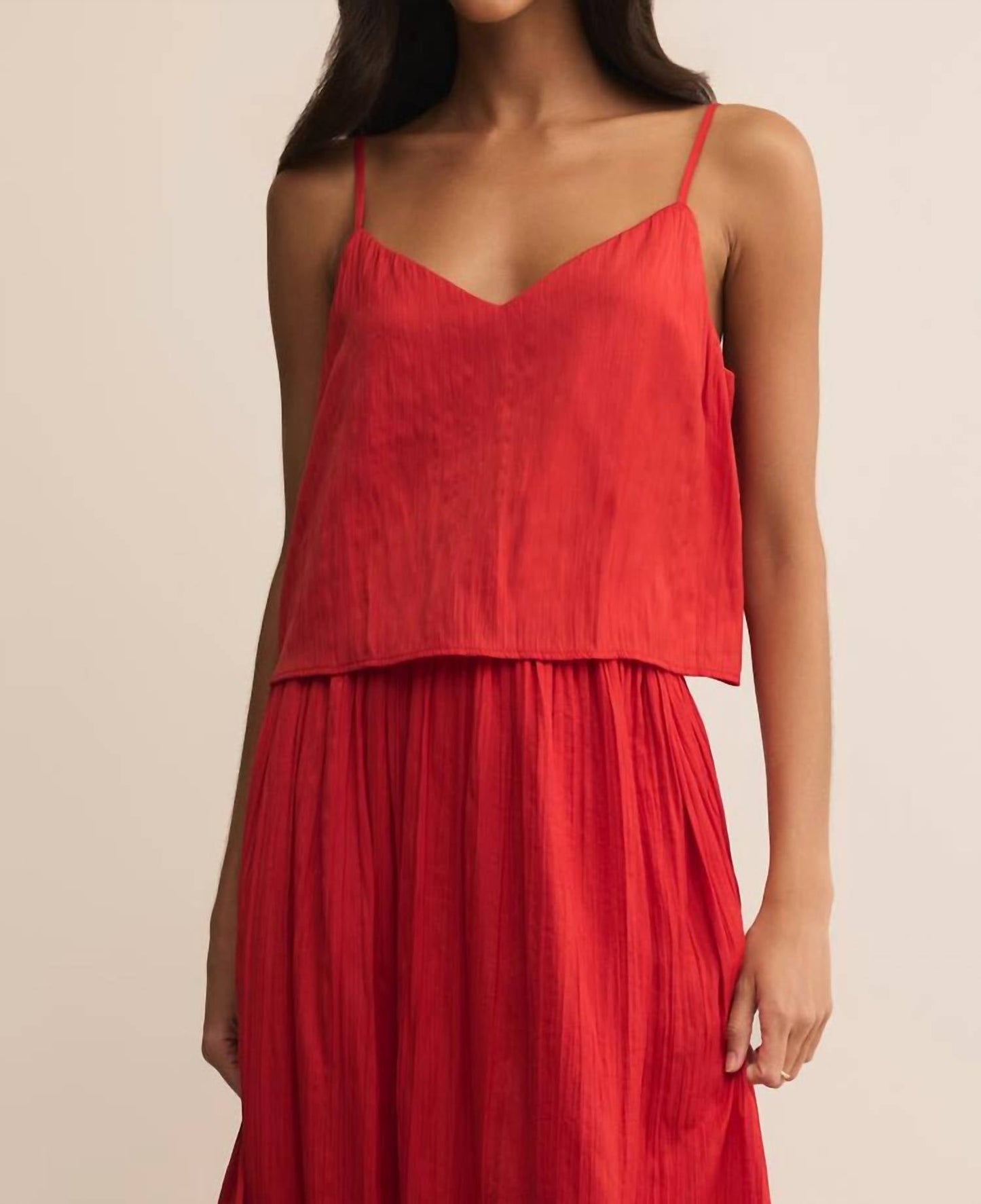 Z Supply - FIORE CRINKLE SATIN TANK