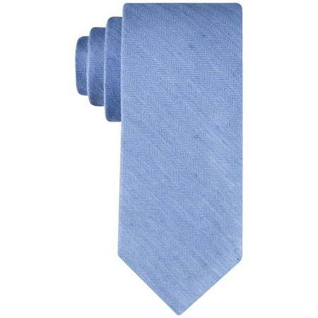 Tommy Hilfiger Men's Herringbone Linen Solid Tie