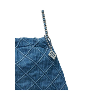Tory Burch - Denim Fleming Soft Hobo Bag