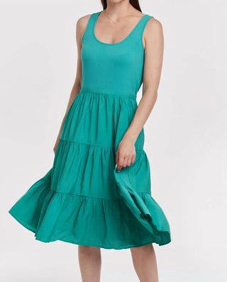 Another Love - Vestido midi com decote canelado Portia