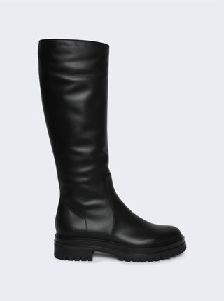 Gianvito Rossi - Women's Glove Leather Moto Boots