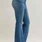 Judy Blue - Double Button Waistband Flare Jeans