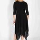 Frank Lyman - Handkerchief Hem Knit Dress
