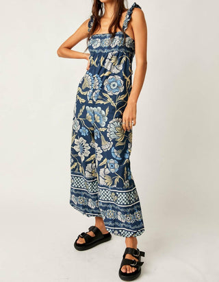 Free People - Macacão Bali Albright com pernas largas