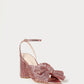 Loeffler Randall - WOMEN'S CAMELLIA PLEATED BOW HEEL SANDAL