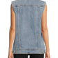 Amanda Uprichard - Rhinestone Embellished Button Greyson Denim Vest