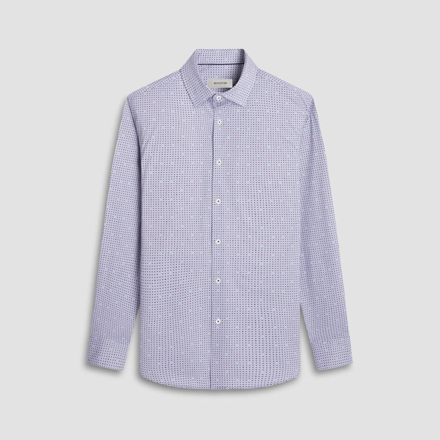 Bugatchi Uomo - James Geometric Ooohcotton Shirt