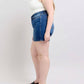 Judy Blue - High Rise Two Button Mid Length Dad Denim Short