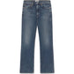 Agolde - Harper Mid Rise Relaxed Straight Jeans