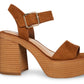 Steve Madden - Women's Ankle Strap Block Heel