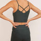 Wolven - Crisscross Reversible Active Four-way Top
